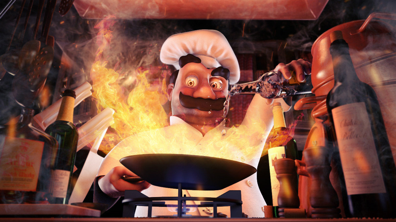 mad cook experimenting